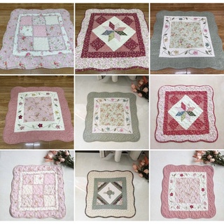 Thảm quilt lót ghế bàn ăn vải cotton kích thước 50*50