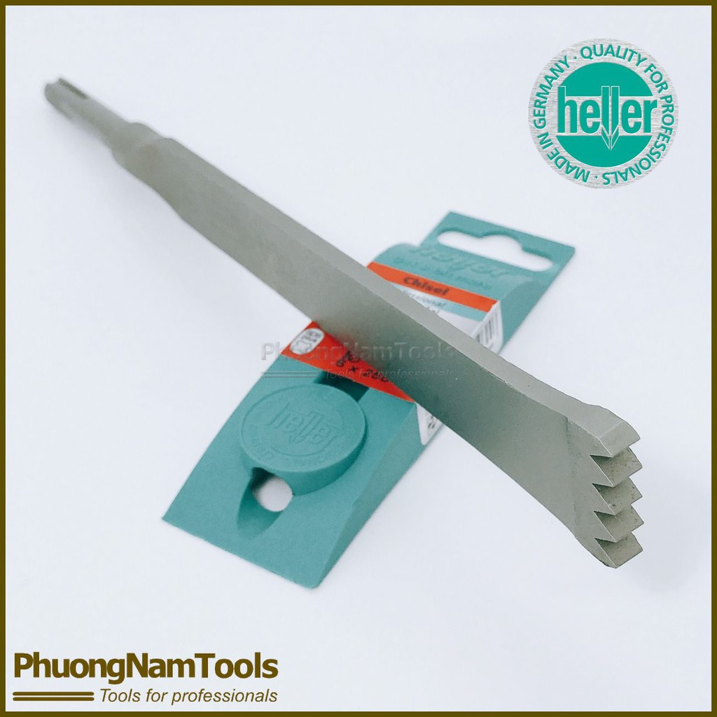 Mũi đục khe bê tông Heller 6x250mm - Chuôi gài SDS Plus - Made in Germany.