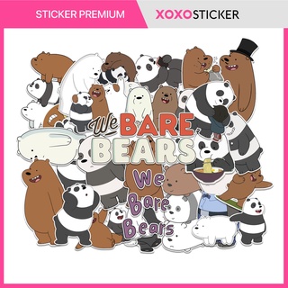 Sticker we bare bear chống nước - sticker dán laptop, điện thoại, đàn guitar, mũ bảo hiểm, vali