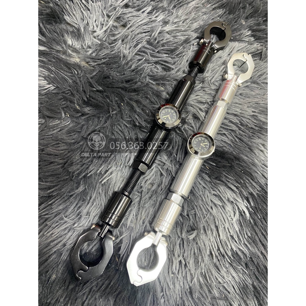 Thanh giằng ngang ghi đông phi 22 - dằn tay lái ghi đông mô tô 67 CD CL scramler classic