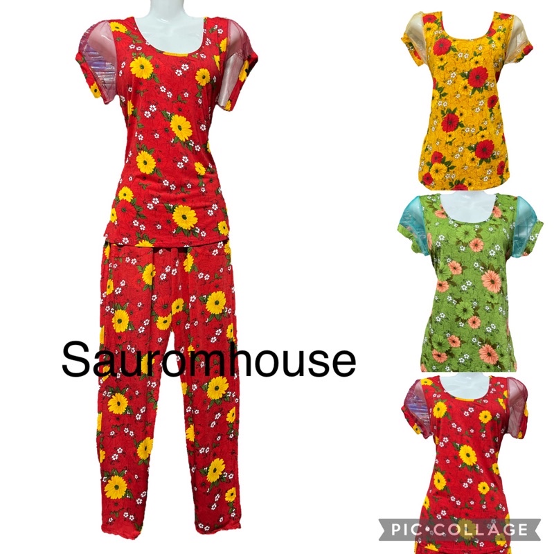 Đồ Bộ trung niên quần dài thun aty mịn 38-63kg