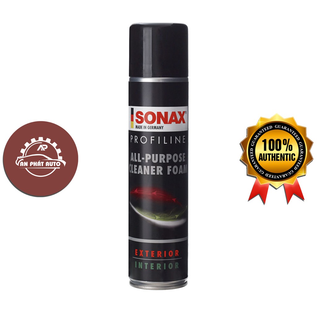 SONAX - Xóa Vết Bẩn Bảo Vệ Trong Và Ngoài Xe (Sonax Profiline All Purpose Cleanr Foam 400ml) [Hàng Đức Chính Hãng]