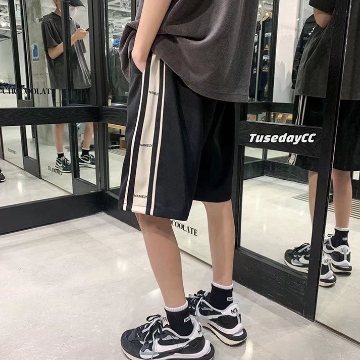 Quần Short Nam Plus Size Kẻ Sọc Ngang Phong Cách Hàn Quốc Quần đùi Nam Quần Nam Quần Thể Thao Nam Coolmate Quần Lửng Nam Quần Nam đẹp Quần Short Nam Big Size Quần Nam đẹp