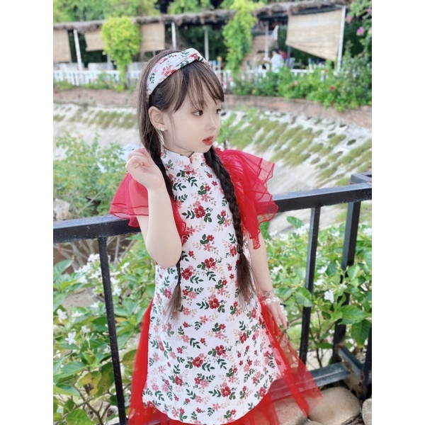 Áo dài cách tân size đại cho bé gái 6-40kg💕𝑻𝑨̣̆𝑵𝑮 𝑻𝑼𝑹𝑩𝑨𝑵 💕NHƯ Ý HOUSE'S-Thiết Kế Váy bé gái 1,2.3,4,5,6,7,8,9,10 tuổi
