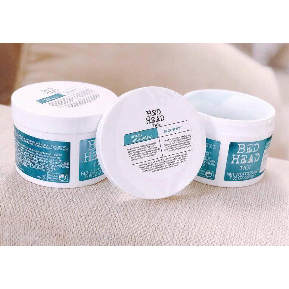 KEM Ủ HẤP TÓC TIGI BED HEAD URBAN ANTI DOTES RECOVERY TREATMENT 200G NHẬP KHẨU CHÍNH HÃNG - 4622