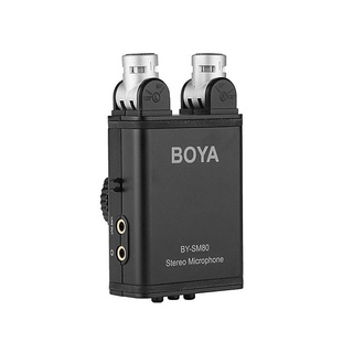 Micro thu âm BOYA BYSM80, dùng cho máy ảnh, máy quay phim, cổng tai nghe chuẩn 3.5mm