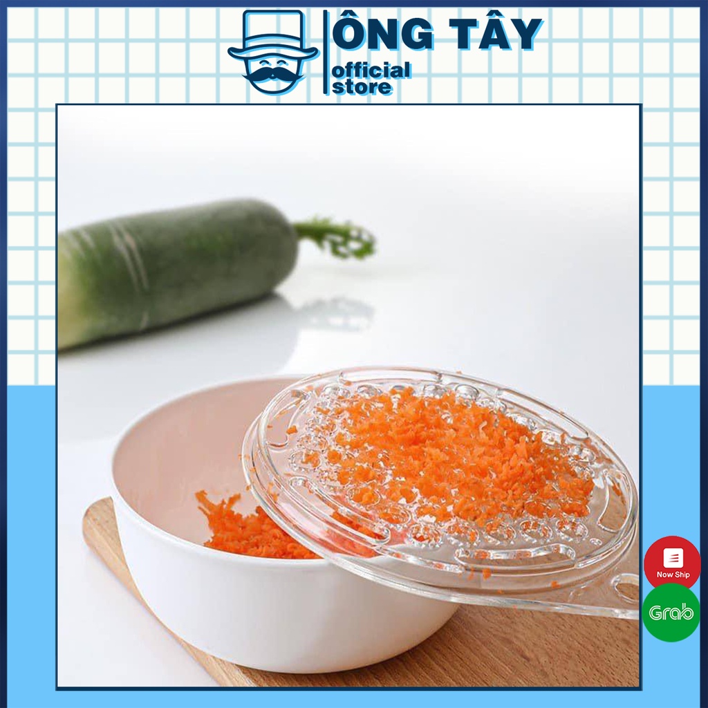 Bàn nạo kèm bát đựng là bộ dụng cụ để nạo nhuyễn thức ăn (củ quả)