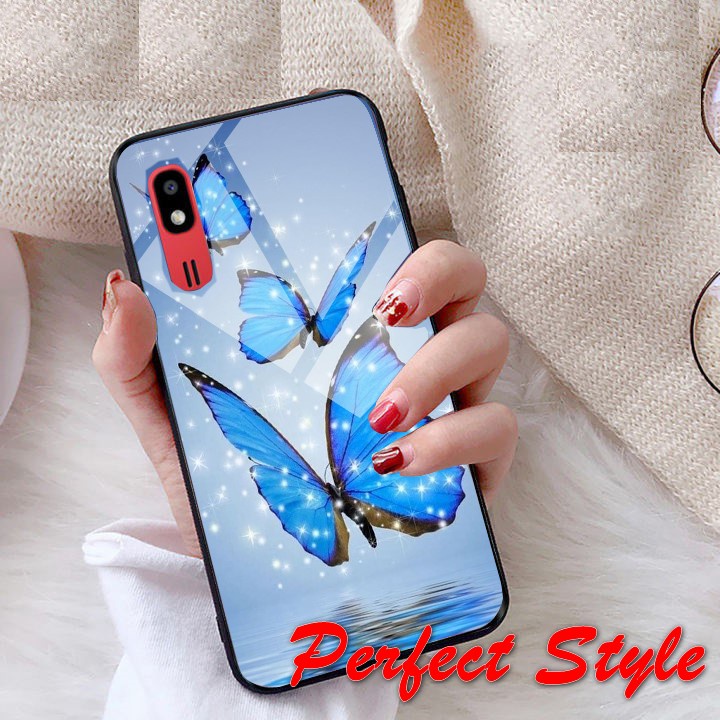 Ốp Lưng Phủ Bóng Bướm xinh Tecno pova 2 3 Spark 7 7T Spark 6 go Spark 8c