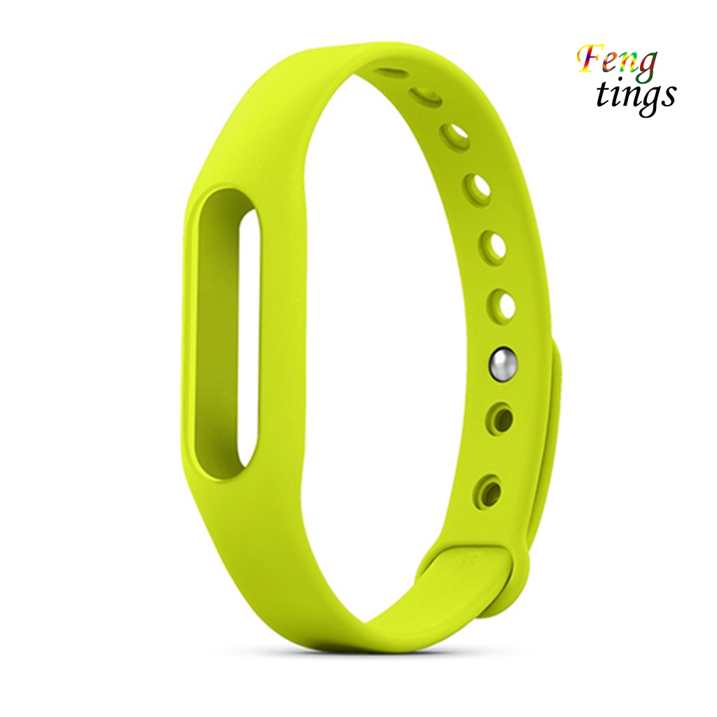 Dây Đeo Silicon Thay Thế Cho Đồng Hồ Thông Minh Xiaomi Mi Band 1 1s