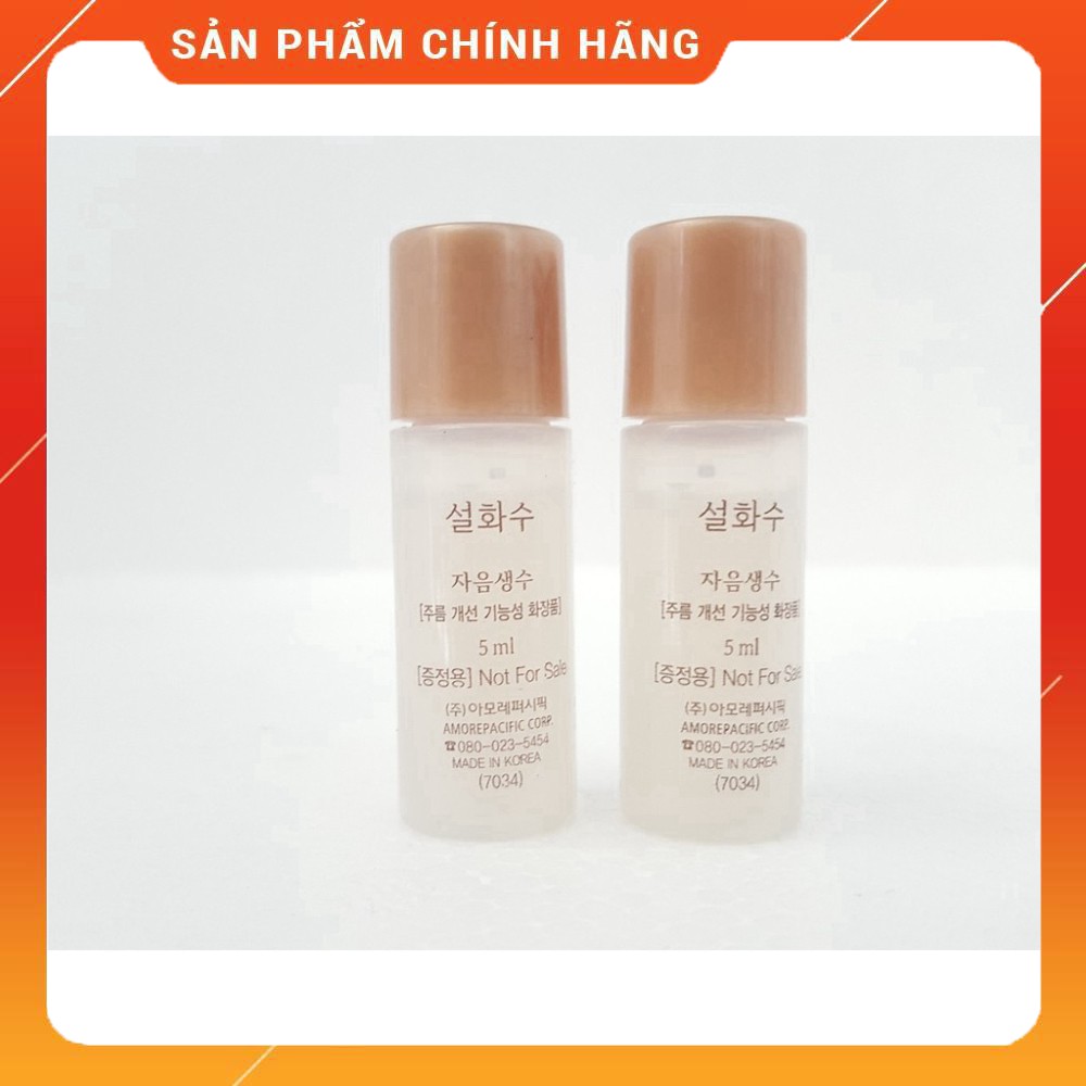 Toner nước hoa hồng nhân sâm chống lão hóa Sulwhasoo Concentrated Ginseng Renewing Water 5ml.