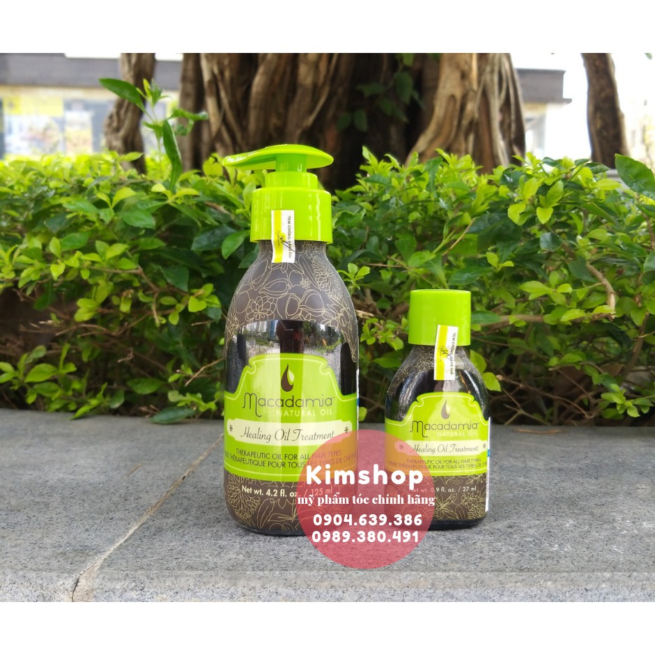 CHÍNH HÃNG: TINH DẦU DƯỠNG TÓC MACADAMIA HEALING OIL TREATMENT 125ML | BigBuy360 - bigbuy360.vn