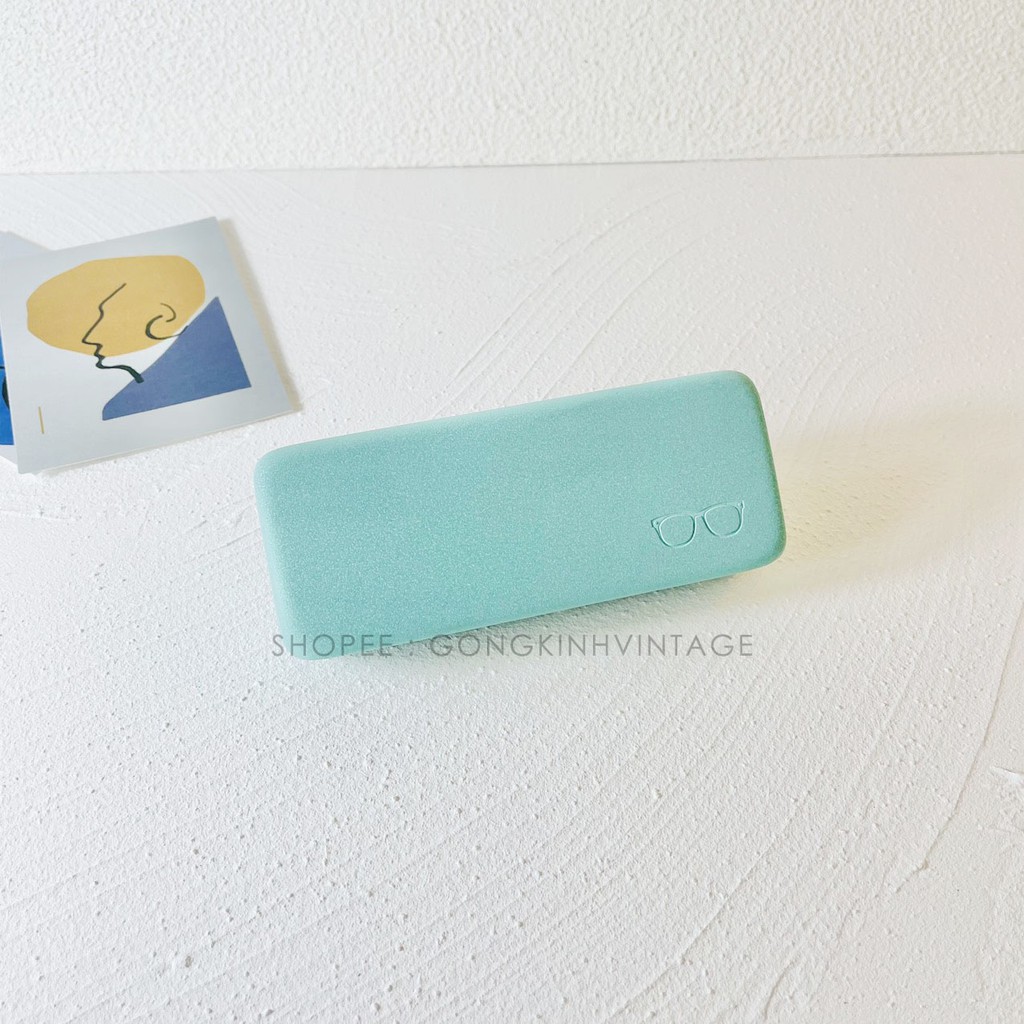 Hộp đựng kính cao cấp, dễ thương nhiều màu Fiveminutes siêu chắc chắn , tone màu pastel HOT 2021 | BigBuy360 - bigbuy360.vn