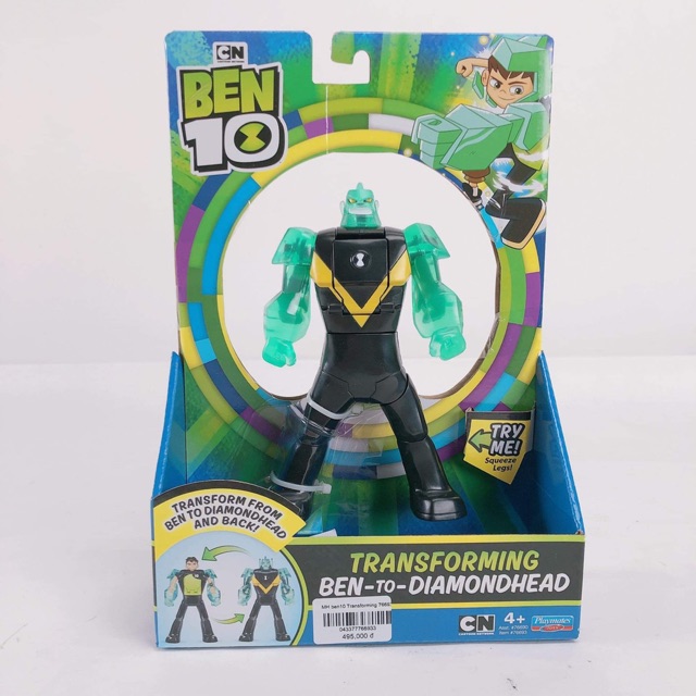 [HÀNG CHÍNH HÃNG] Đồ Chơi Mô Hình Ben 10 - BEN 10 &amp; DIAMONDHEAD