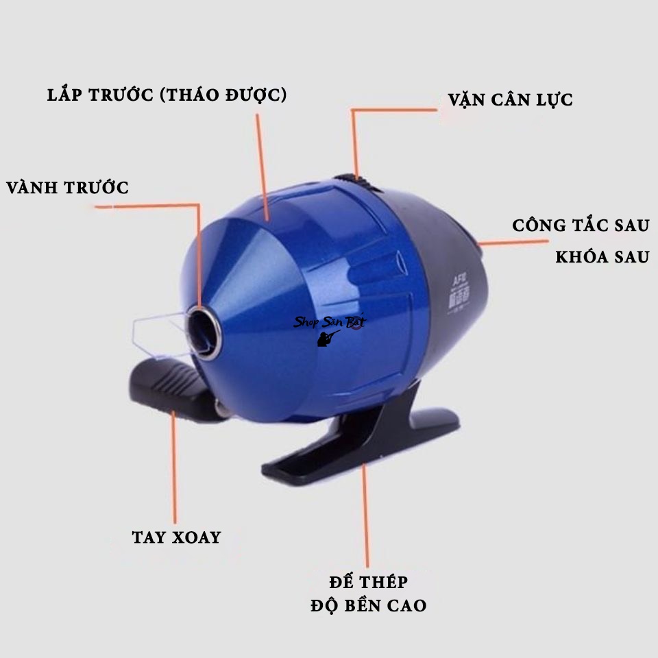 [Giá sốc] Máy thu cước cho phụ kiện câu cá, máy câu cá - Dòng Tiêu Chuẩn