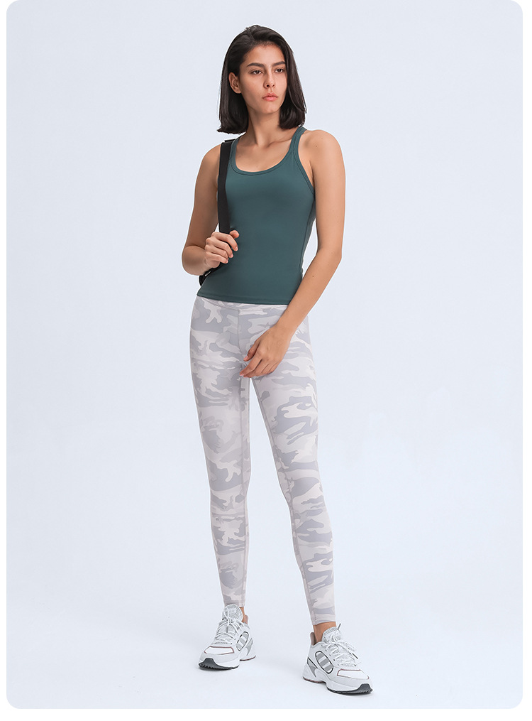 lululemon Gamma áo dài yoga mới với đệm ngực nữ hình chữ Y vẻ đẹp trở lại thân thiện với làn da khỏa thân đào tạo tập thể dục hàng đầu