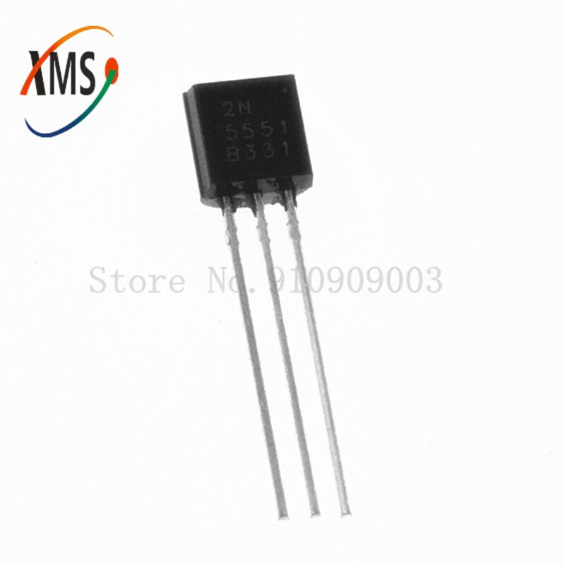 Set 100 linh kiện điện tử 2n5551 to-92 2n5551 to92 0.6a 160v