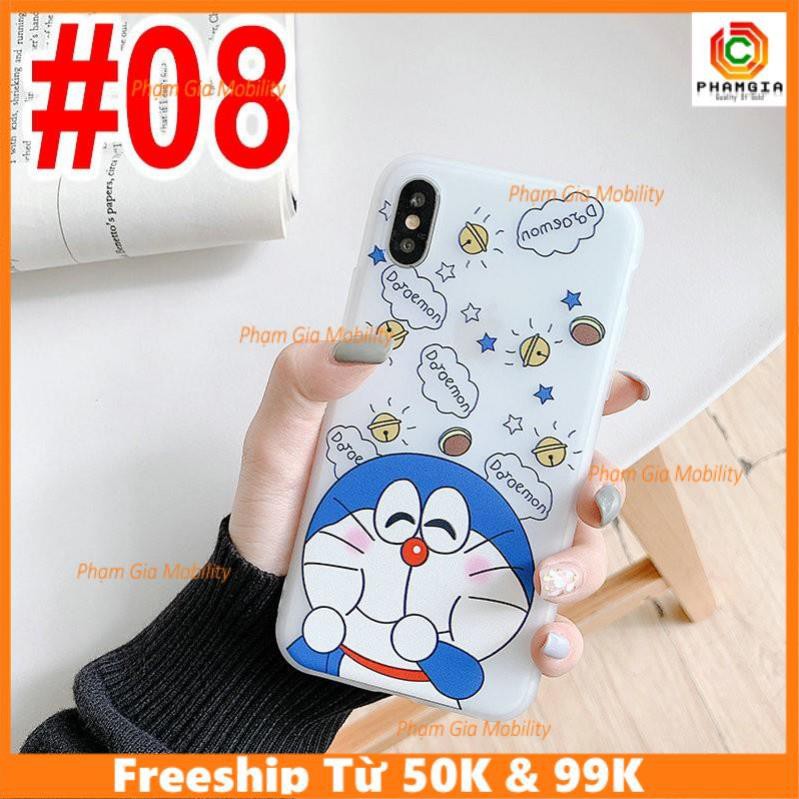 Ốp lưng dẻo silicon in hình Doraemon cho Samsung A10 A30 A50 M20 J2 J5 J7 J4+ Prime Pro Note 8 9 J6 J8 A6 S10+ A7 A9