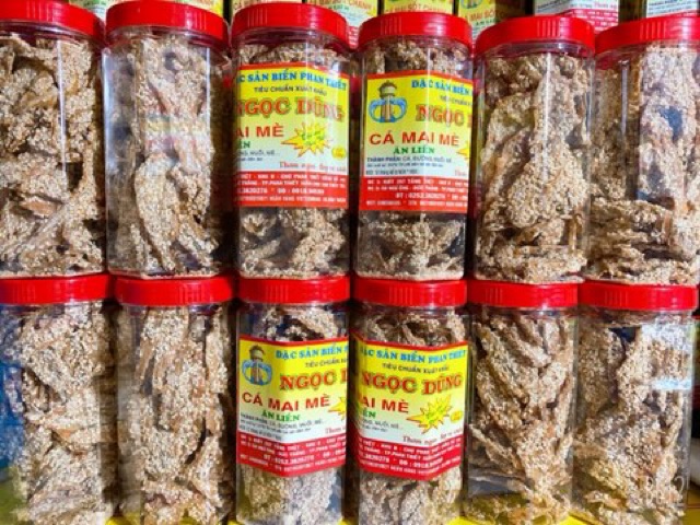 Cá Mai Mè ( ăn liền ) là món ăn yêu thích của shop Đặc Sản Biển Phan Thiết NGỌC DŨNG; Hộp 200 gram. HSD 12 tháng