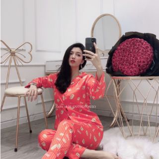 Pijama đồ ngủ lụa gấm loại 1
