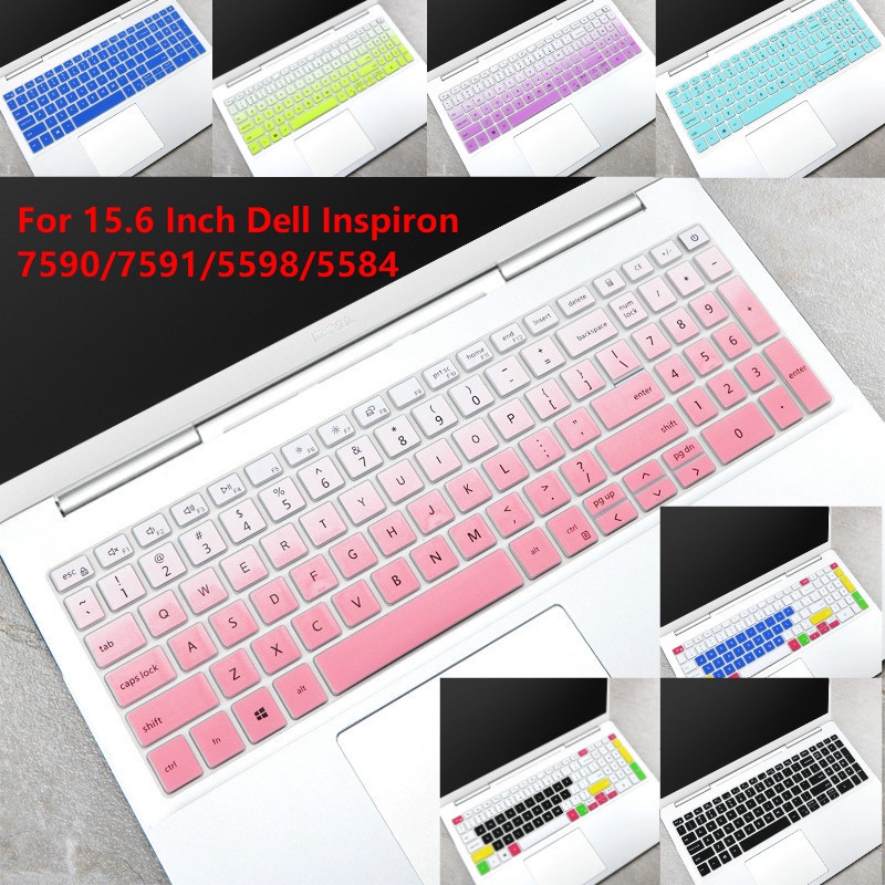 Miếng dán bảo vệ bàn phím laptop siêu mỏng thích hợp cho Dell Inspiron 7590/7591/5598/5584