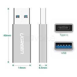 Đầu chuyển USB 3.0 to USB Type C Ugreen 30705