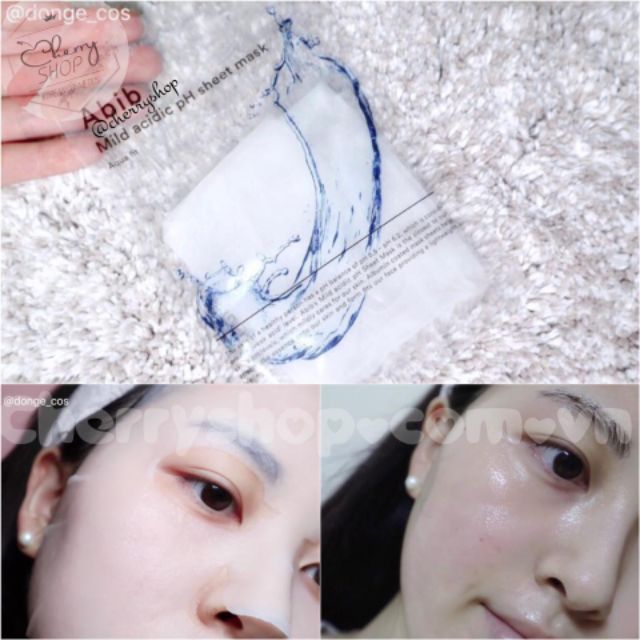 Mặt nạ giấy Abib Mild Acidic pH Sheet Mask tháng 6/2022