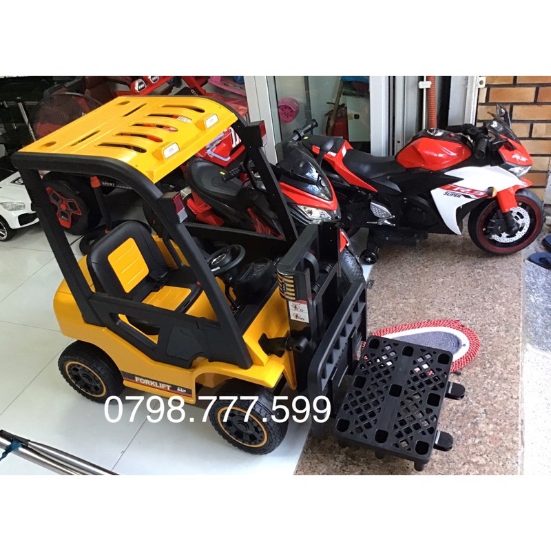 Xe điện trẻ em mẫu xe nâng