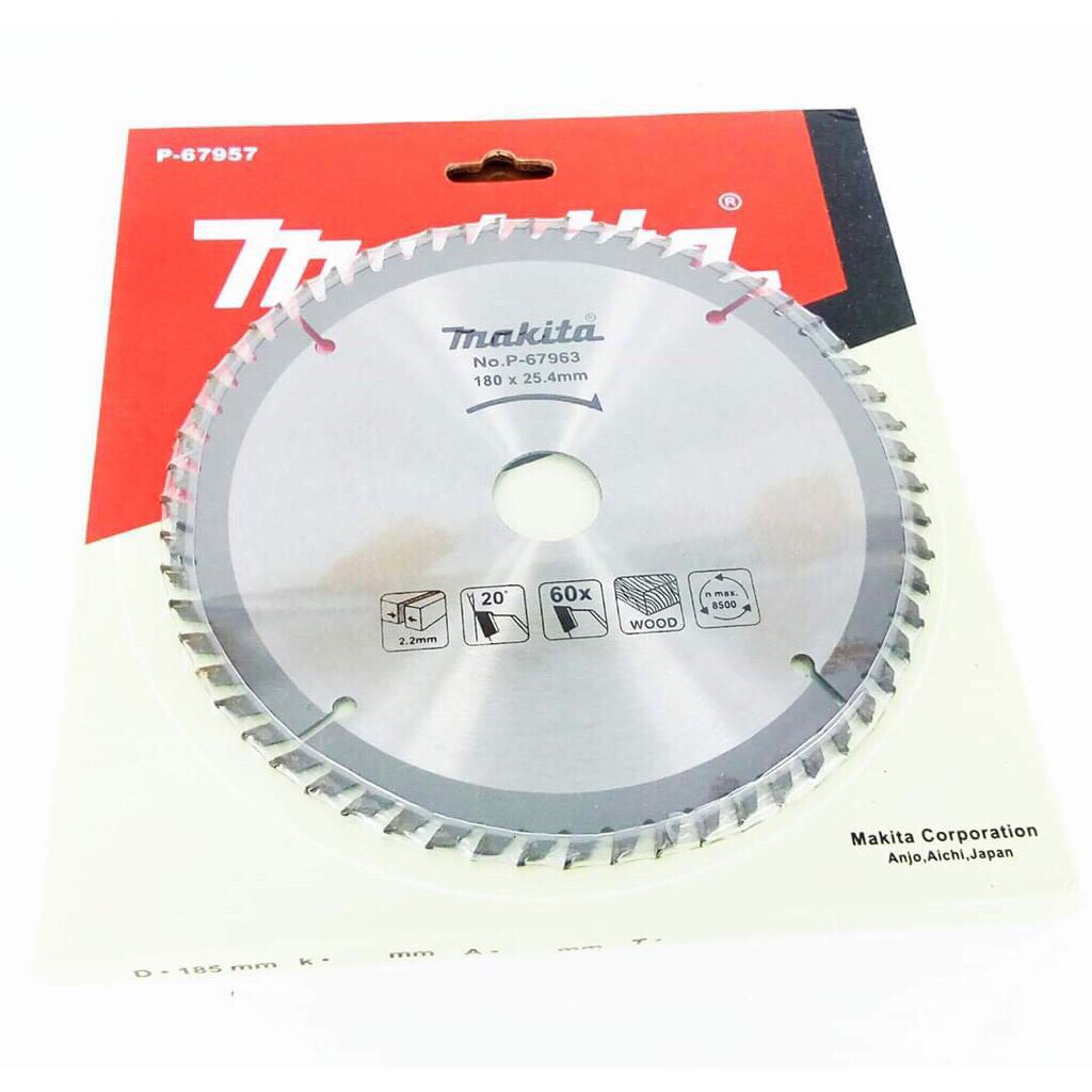Lưỡi Cưa Gỗ 185mm Makita [ 60T ]