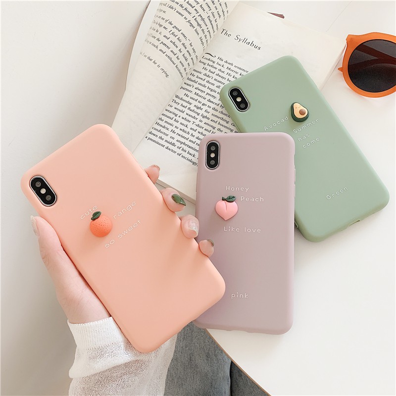 Apple Ốp Điện Thoại Thời Trang Cho Iphone 8plus Xs Max Xr 6 7 11pro 11promax X