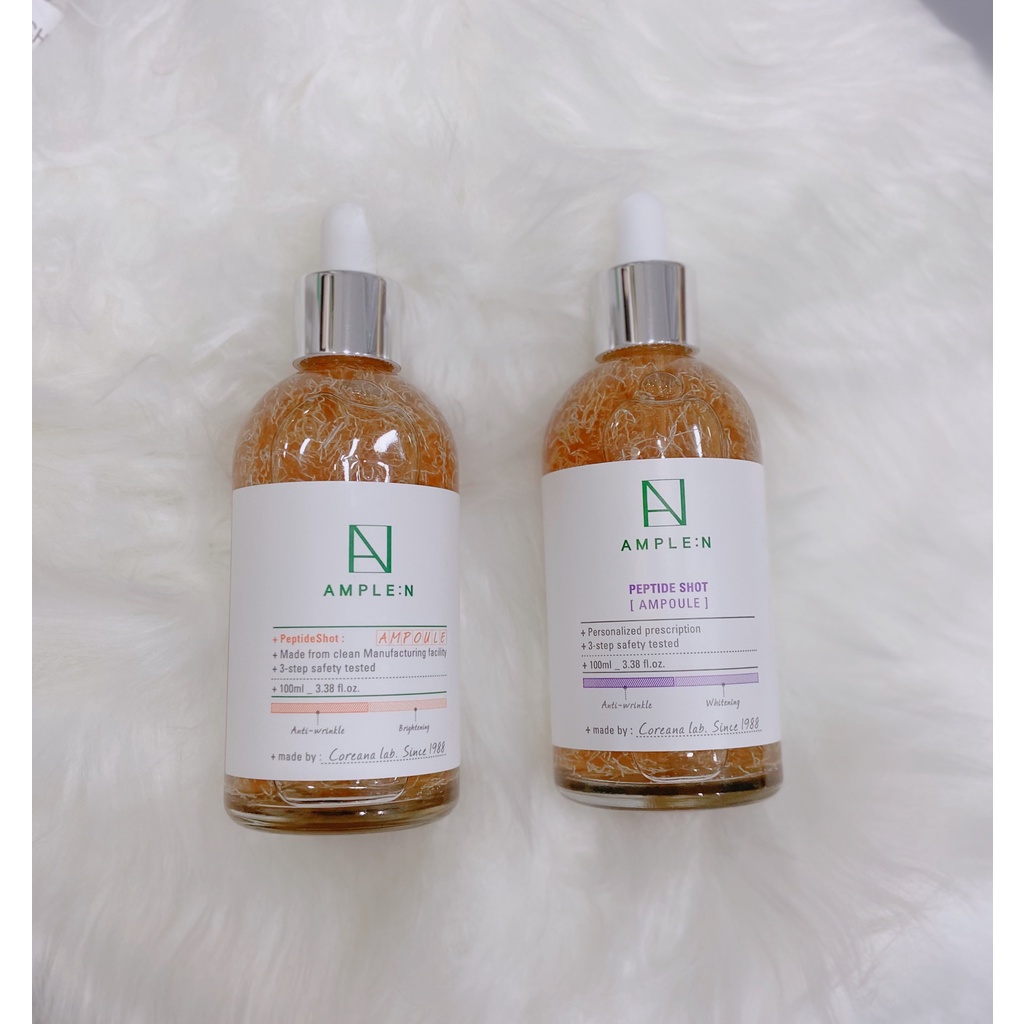 Tinh Chất Dưỡng Trắng Tăng Độ Đàn Hồi Da Ample:N Peptide Shot Ampoule