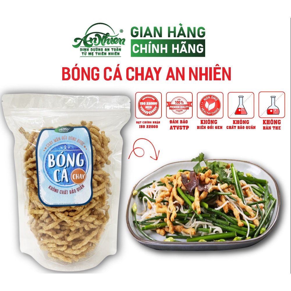 CHẤT LƯỢNG CAO, 250g Bóng Cá Chay An Nhiên, Thịt Chay, Thực Phẩm Chay Dinh Dưỡng, Thuần Chay Healthy
