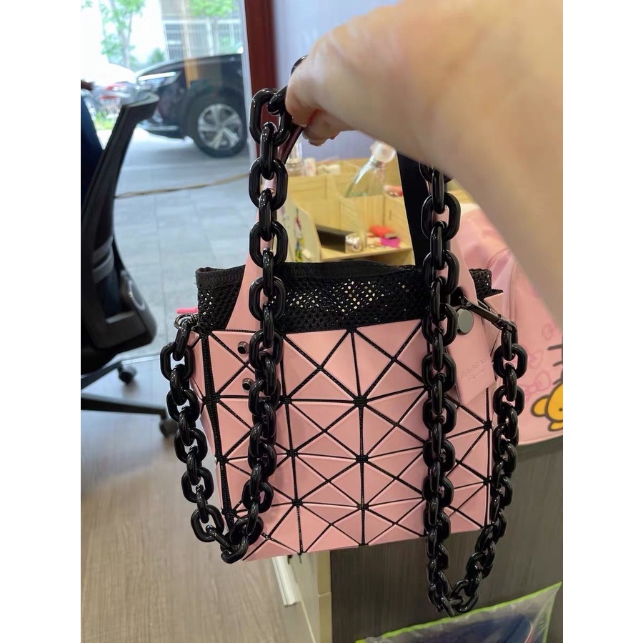 Dây Xích Đeo Túi Xách Thay Thế Bằng Acrylic Màu Đen