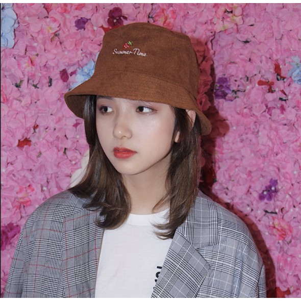 Mũ bucket hot trend summer time