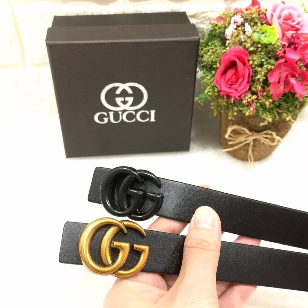 Dây Nịt Gucci + Hộp Đựng Thời Trang Cho Nữ