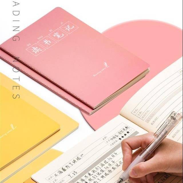 10 Notebook Đọc ghi chú Học sinh tiểu học Từ tốt Câu tốt Câu tóm tắt Bản ghi A5 Trích đoạn ngoại khóa này