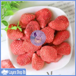 hàng loại 1 Dâu tây nguyên quả sấy giòn