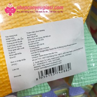 Thảm Xốp Đa Năng Bobby Cho Bé (90cm x 90cm)