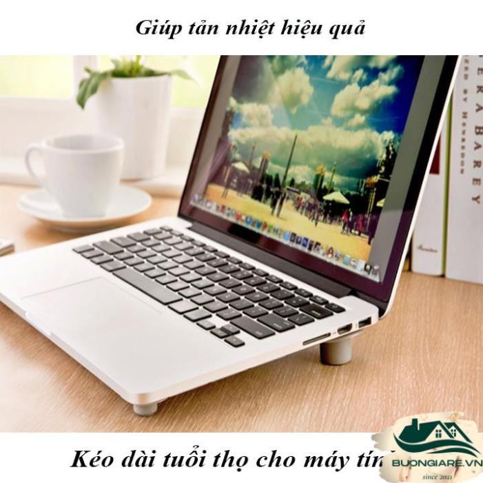 Bộ 4 Nút Silicon Kê Chân Laptop Thiết Kế Nhỏ Gọn Chống Nóng   Tản Nhiệt Hiệu Quả