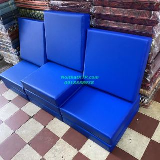 Nệm ngồi Salon Cao cấp 50x50x10cm ( chất simili giả da ) dày êm