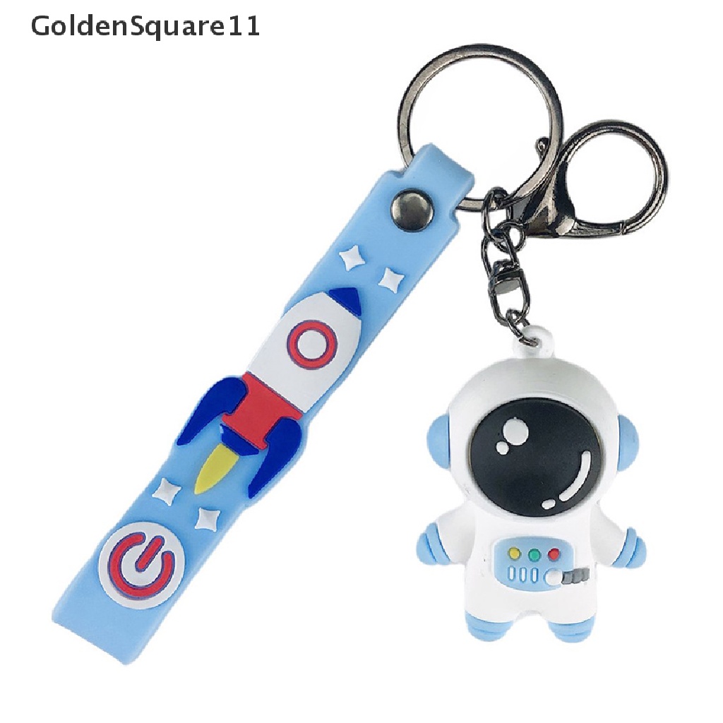 Móc Khóa Kim Loại Hình Phi Hành Gia / Hành Gia / Tàu Vũ Trụ Goldsquare11