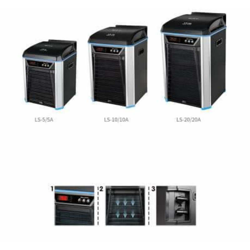 Máy lạnh chiller cao cấp cho hồ cá Boyu LS-5A, Chiler Boyu LS5A, Bảo hành 3 tháng