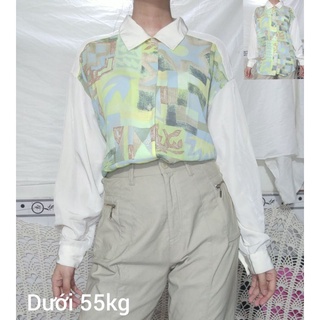 Áo kiểu họa tiết mới lạ, dáng ôm xinh xắn cho bạn gái