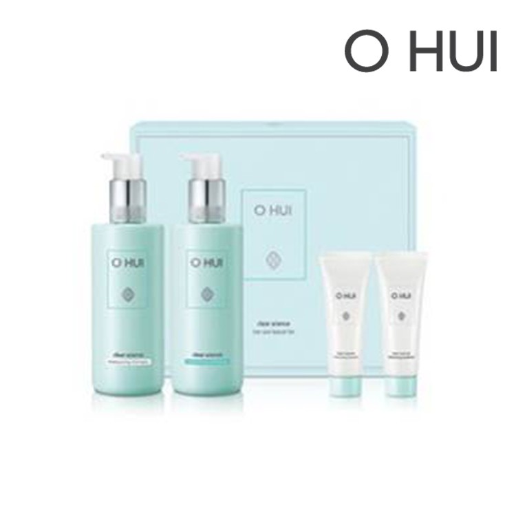 (hàng Mới Về) Bộ Sản Phẩm Chăm Sóc Tóc Trong Suốt Ohui Clear Science Hair Care Special Set