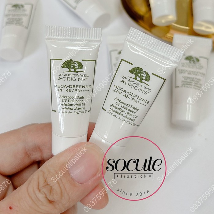 Kem chống nắng Dr.Andrew WEIL for Origins Mega-Defense SPF 45/PA++++