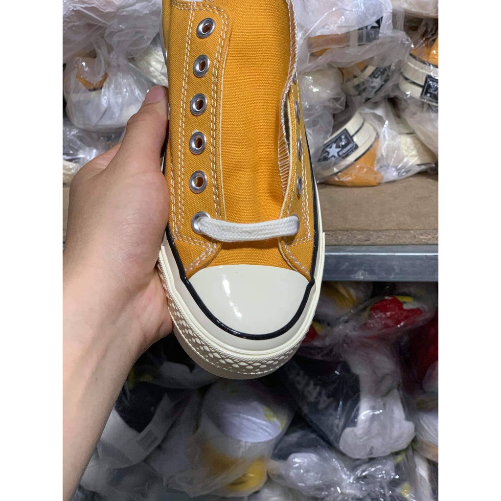 [FULL TAG + BOX] Giày Converse Cổ Thấp Đen - Vàng Full Box