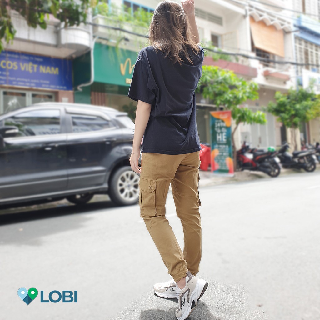 Quần túi hộp nữ⭐FREESHIP⭐Quần kaki túi hộp nữ màu be cá tính, độc đáo và năng động