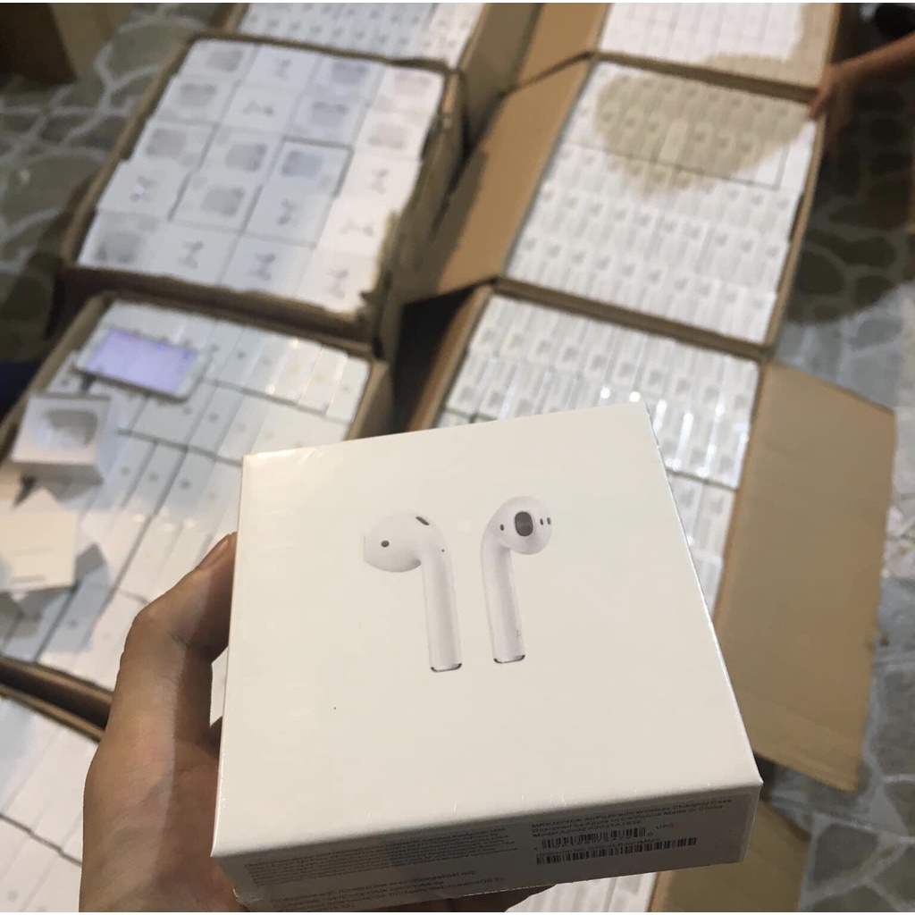 Tai Nghe Bluetooth AIRPOD 2 BẢN CAO CẤP- CẢM BIẾN HỒNG NGOẠI - PIN 5H - ĐỔI TÊN ĐỊNH VỊ CHECK IMEI         Ị