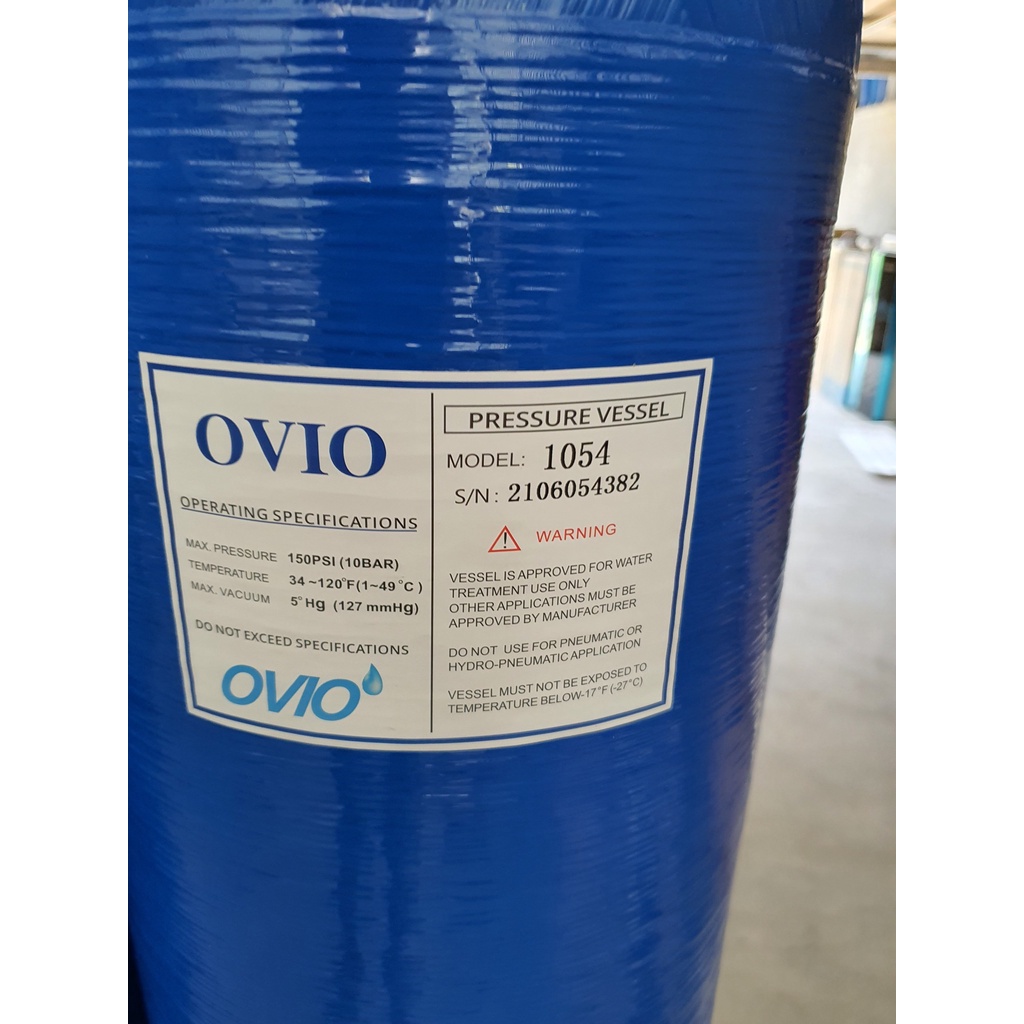 Vỏ cột lọc nước composite 948 - 1054 -1252 lọc nước thô sinh hoạt đầu nguồn