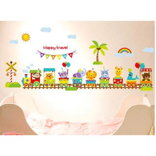 Decal dán tường đoàn tàu T103