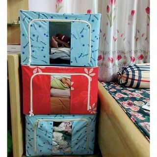 Tủ Vải Khung Sắt Đựng Đồ Đa Năng Siêu Bền